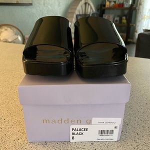 Palacee Madden Girl jelly slides